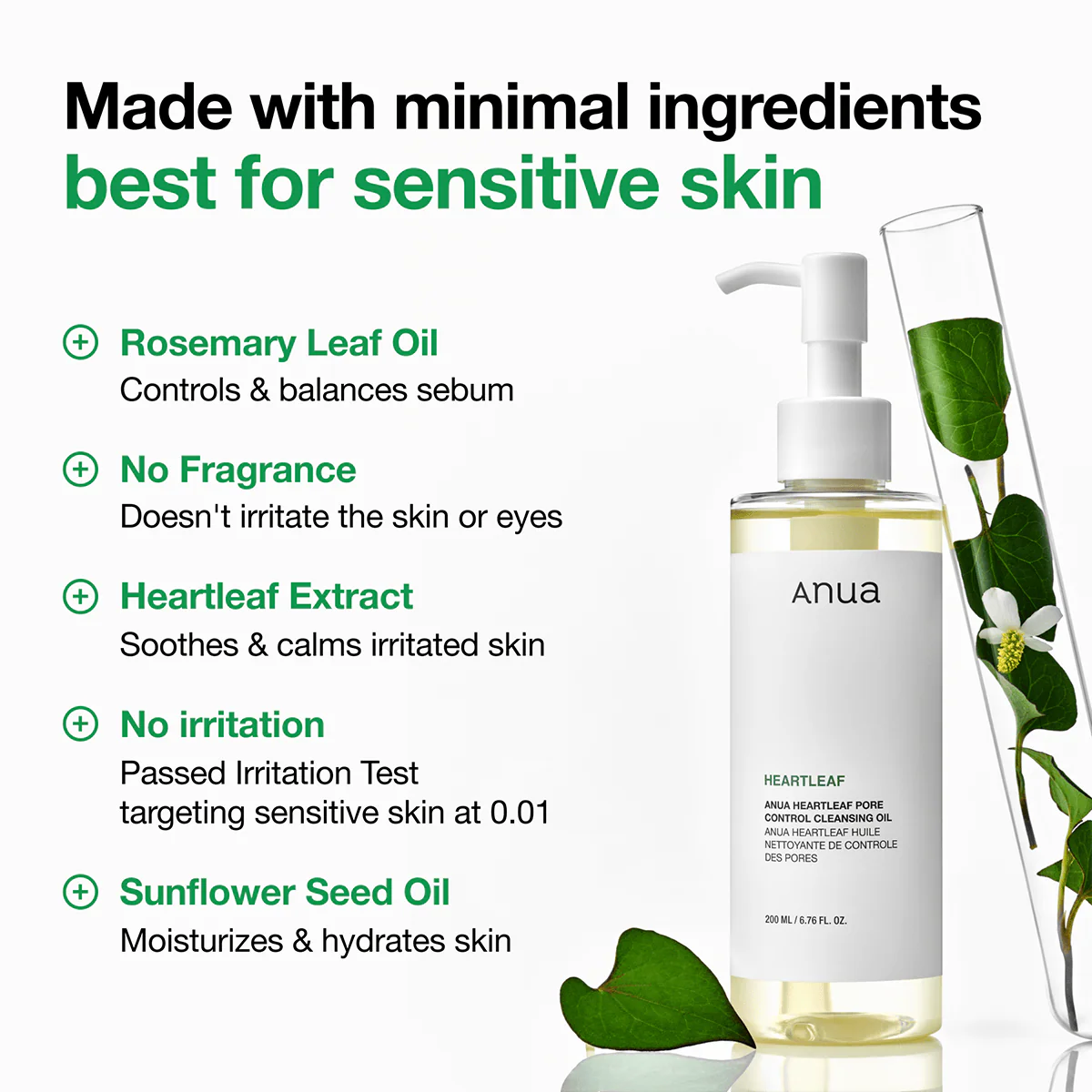 Heartleaf Pore Control Cleansing Oil Mild 200ml