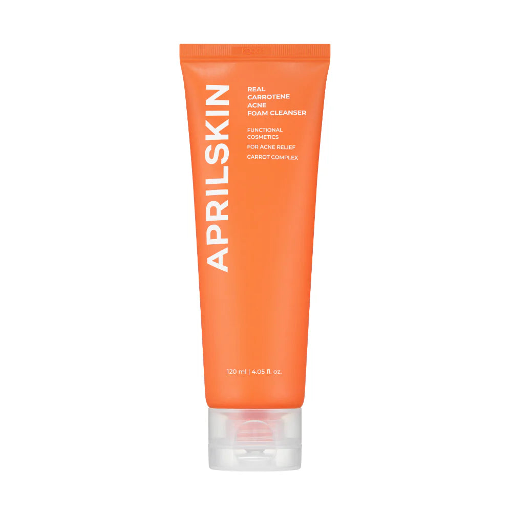 Real Carrotene Acne Foam Cleanser 120ml