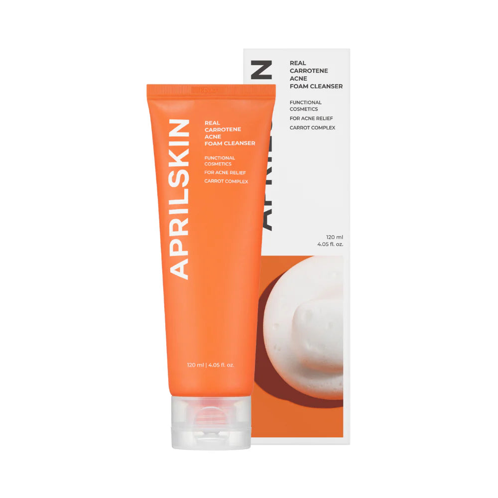 Real Carrotene Acne Foam Cleanser 120ml