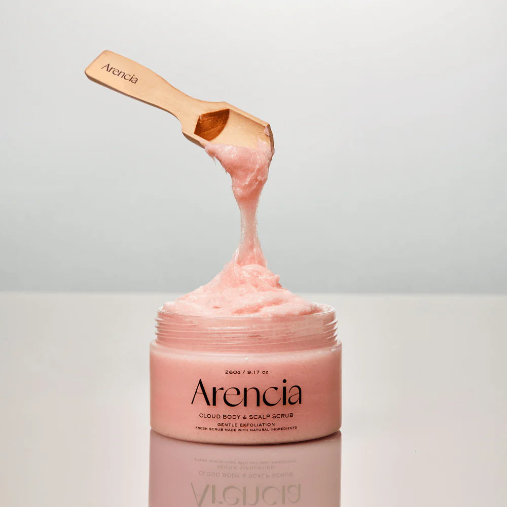 Arencia Fresh Cloud Body Scrub Lavender &amp; Pear 260g