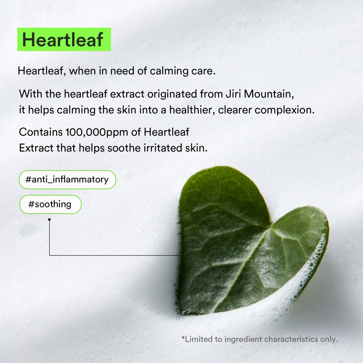 Acne Foam Cleanser Heartleaf Foam 150ml