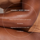 Advanced Clinicals Vitamin C Brightening Body Cream 16oz (454 g)