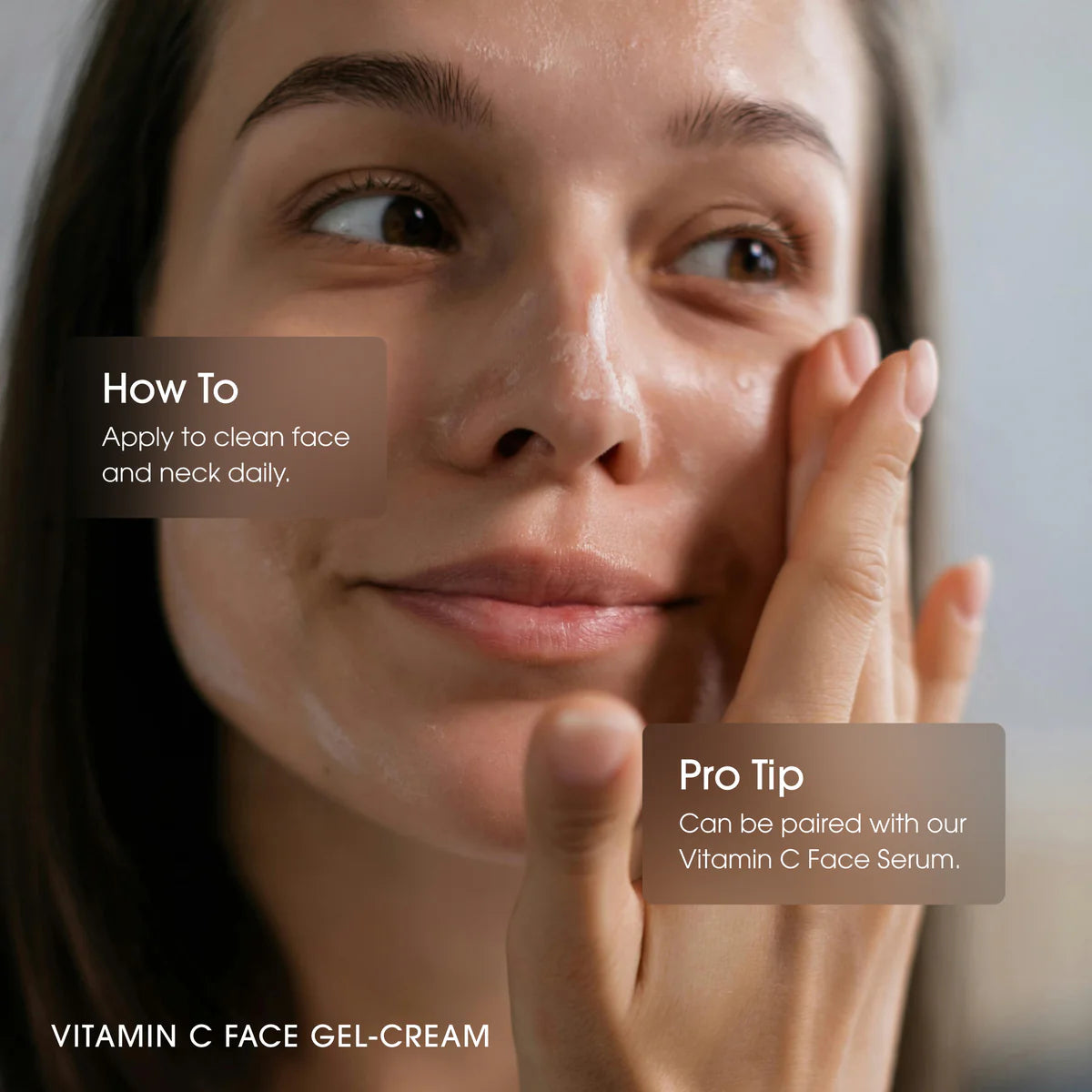 Advanced Clinicals Vitamin C Face Brightening Gel Cream 2oz/ 59ml