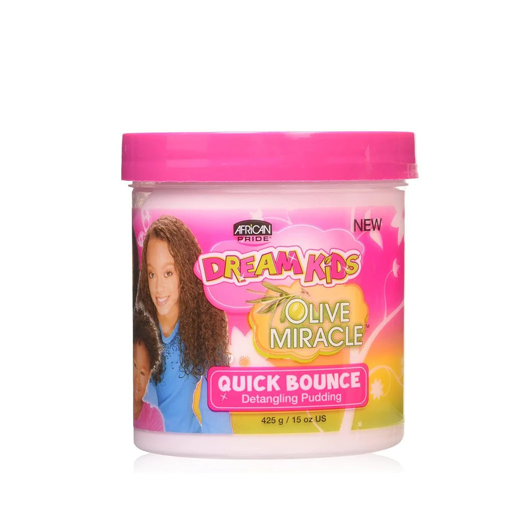 African Pride Dream Kids Olive Quick Bounce Detangling Pudding - 425g