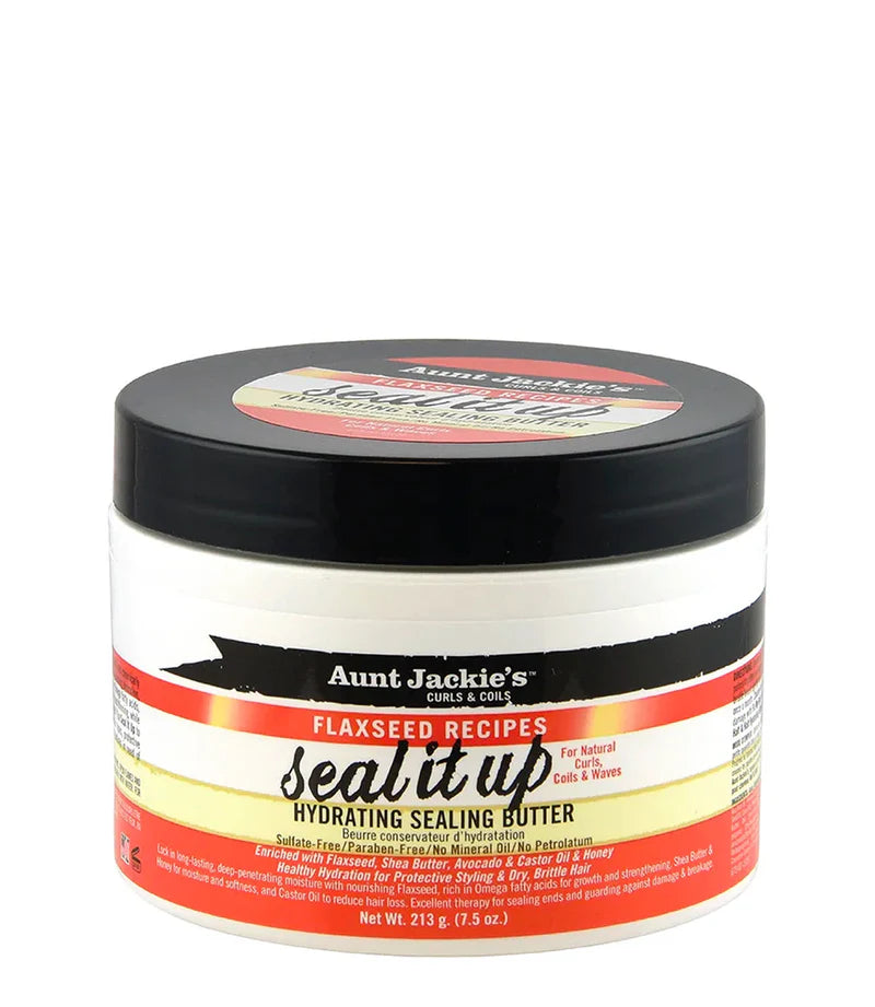 Aunt Jackie's Flaxseed Recipes Seal It Up Hydrating Sealing Butter - 213g