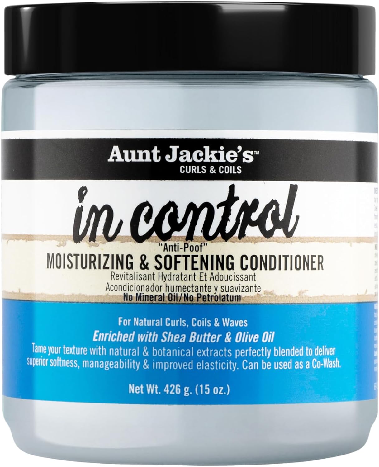 Aunt Jackie's In Control Anti-Poof Moisturizing & Softening Conditioner - 426g
