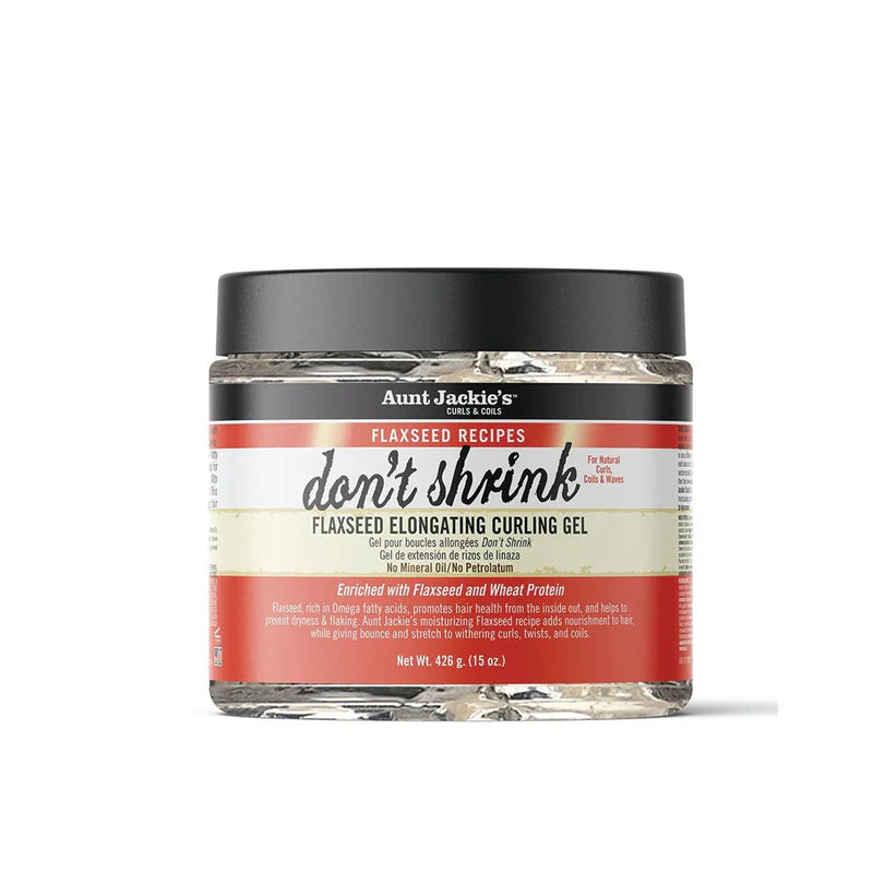 Aunt Jackie's "Don't Shrink" Elongating Flaxseed Curling Gel (426g)