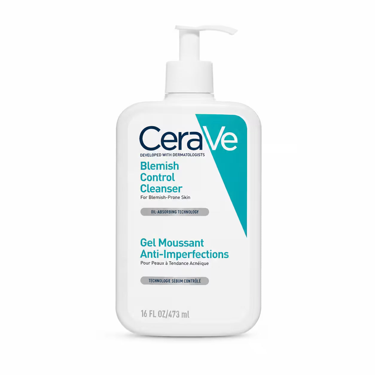CeraVe Blemish Control Face Cleanser for Acne-Prone Skin