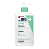 CeraVe foaming cleanser bottle on a white background