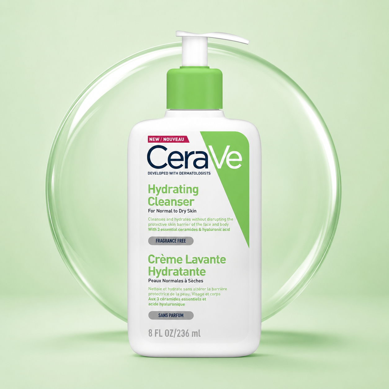 CeraVe Hydrating Cleanser for Normal to Dry Skin