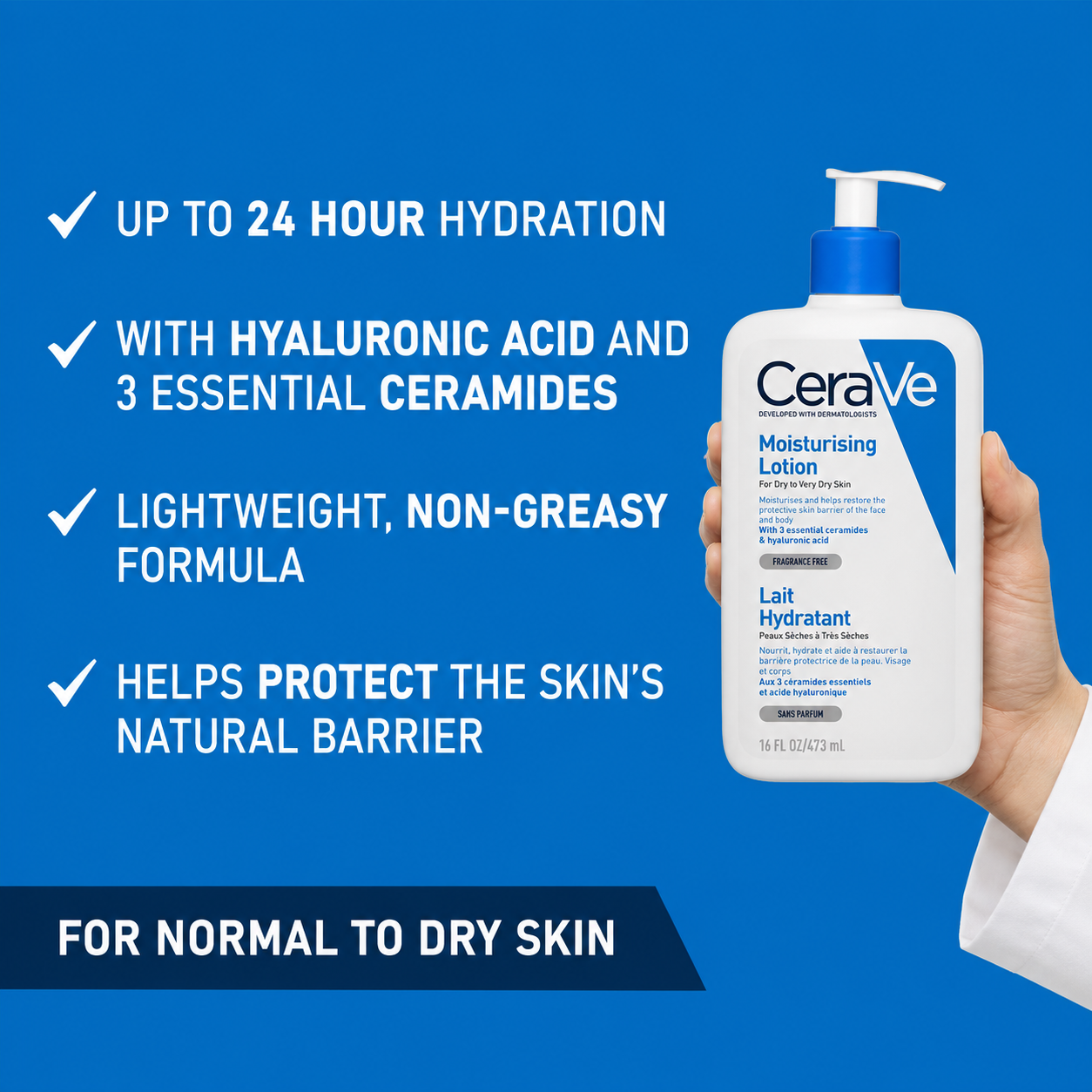 CeraVe Moisturising Lotion for Normal to Dry Skin