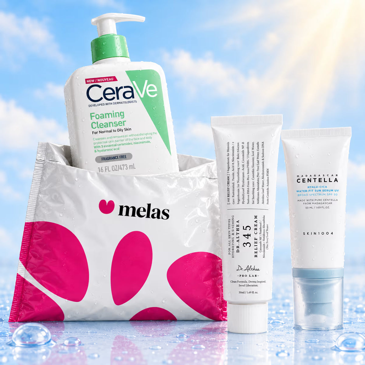 Facial Beginner Skincare Kit: Combination to Oily Skin