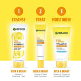 Garnier Even & Bright Vitamin C Cleansing Foam 100ml