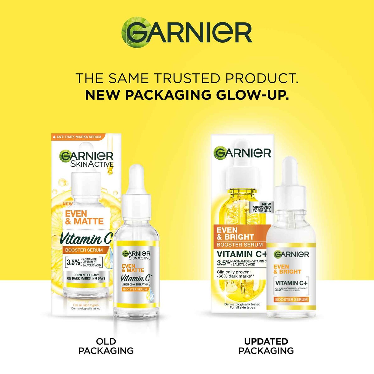 Garnier Even & Matte Vitamin C Booster Serum 30ml