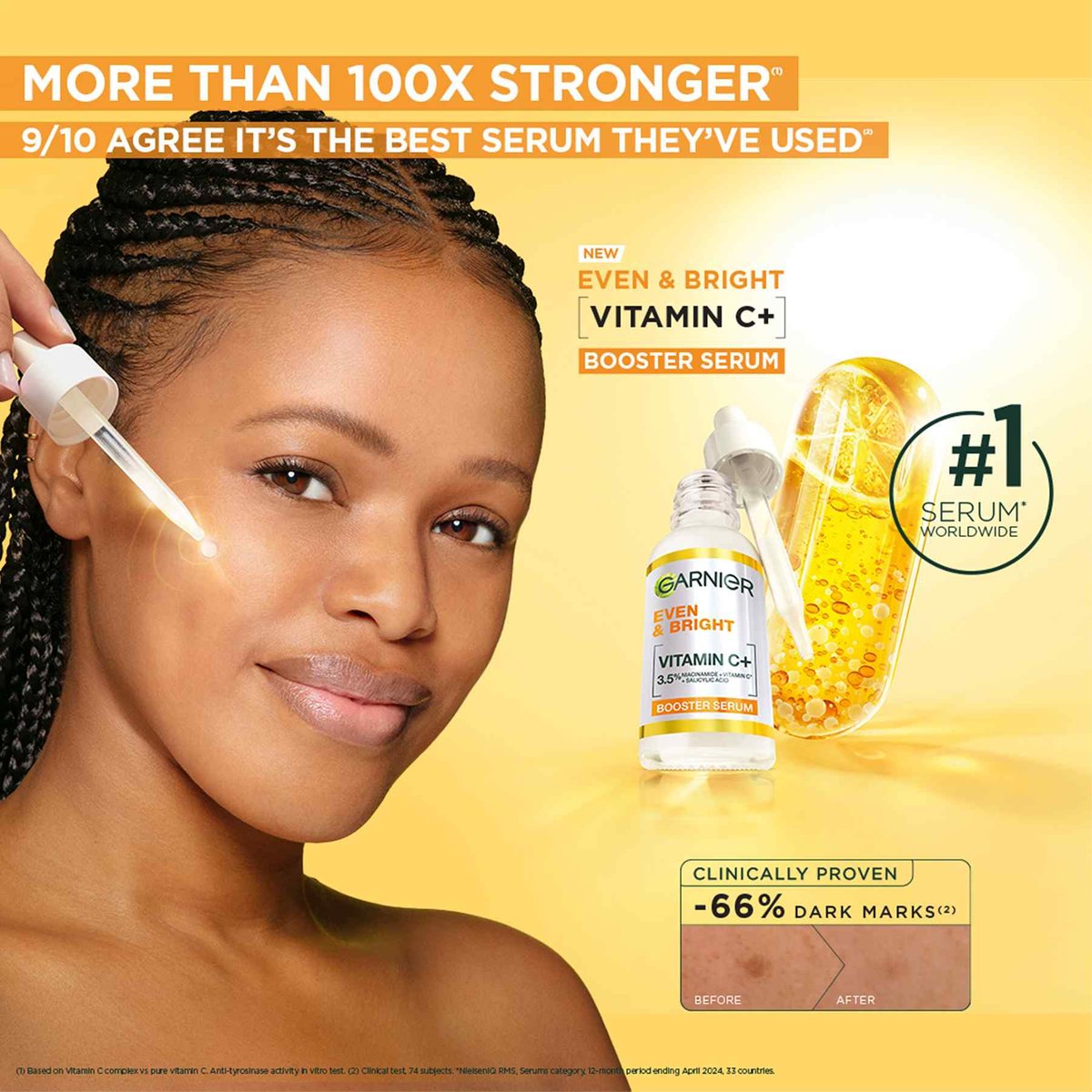 Garnier Even & Matte Vitamin C Booster Serum 30ml