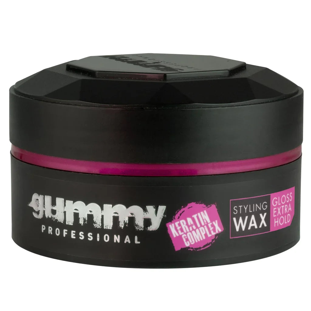 Gummy Keratin Complex Styling Wax - Gloss Extra Hold - 150ml