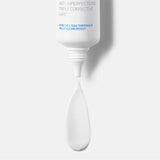 White cosmetic applicator with La Roche-Posay branding on a white background