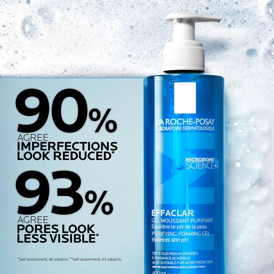 La Roche-Posay Effaclar Purifying Foaming Gel Cleanser 400ml
