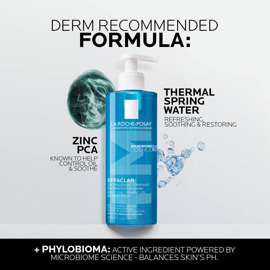 La Roche-Posay Effaclar Purifying Foaming Gel Cleanser 400ml