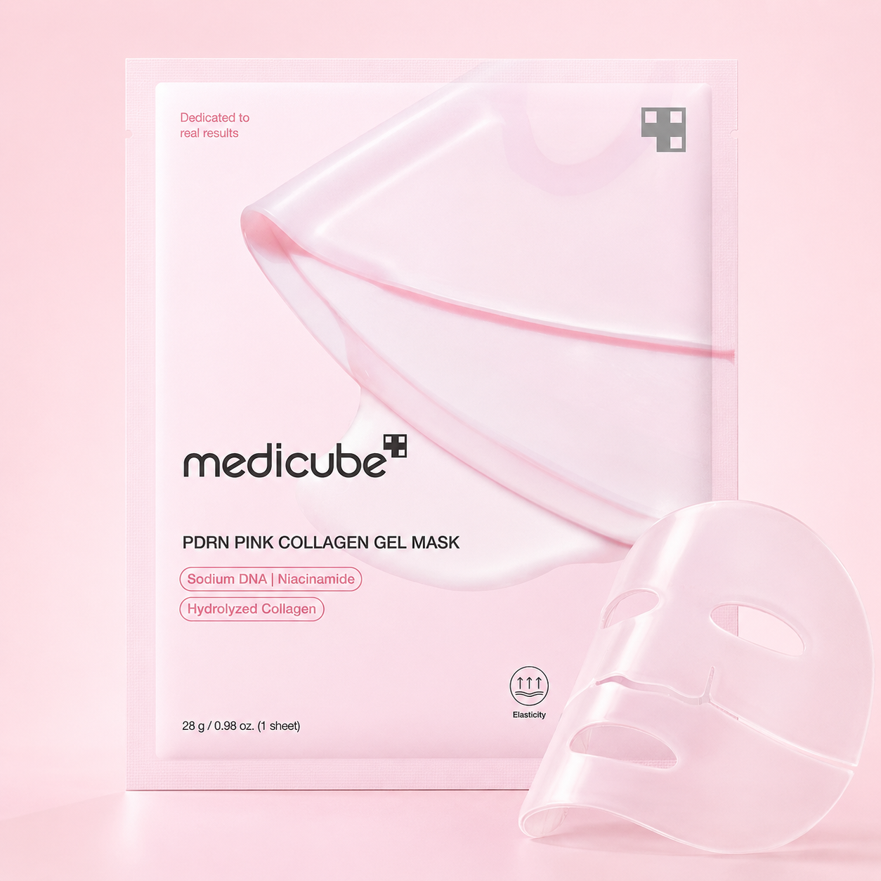MEDICUBE PDRN Pink Collagen Gel Mask (28g x 4ea)