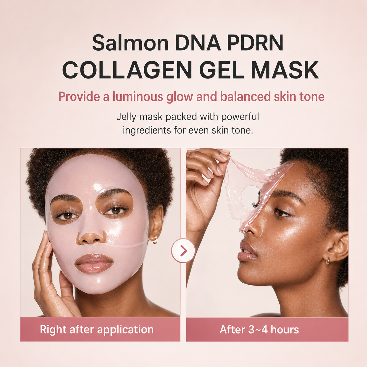 MEDICUBE PDRN Pink Collagen Gel Mask (28g x 4ea)