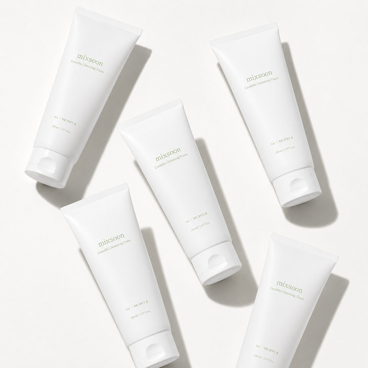 MIXSOON Centella Cleansing Foam | Gentle K-Beauty Face Wash 150ml
