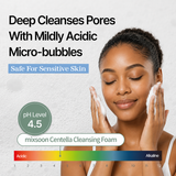 MIXSOON Centella Cleansing Foam | Gentle K-Beauty Face Wash 150ml