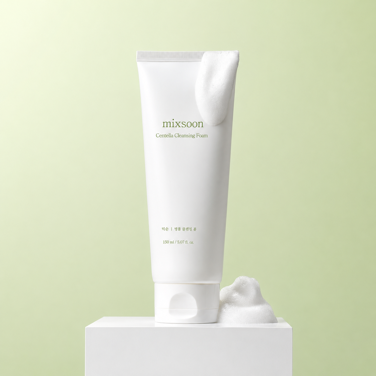 MIXSOON Centella Cleansing Foam | Gentle K-Beauty Face Wash 150ml