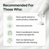 MIXSOON Centella Cleansing Foam | Gentle K-Beauty Face Wash 150ml