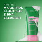 A-Control Heartleaf & BHA Cleanser 120ml