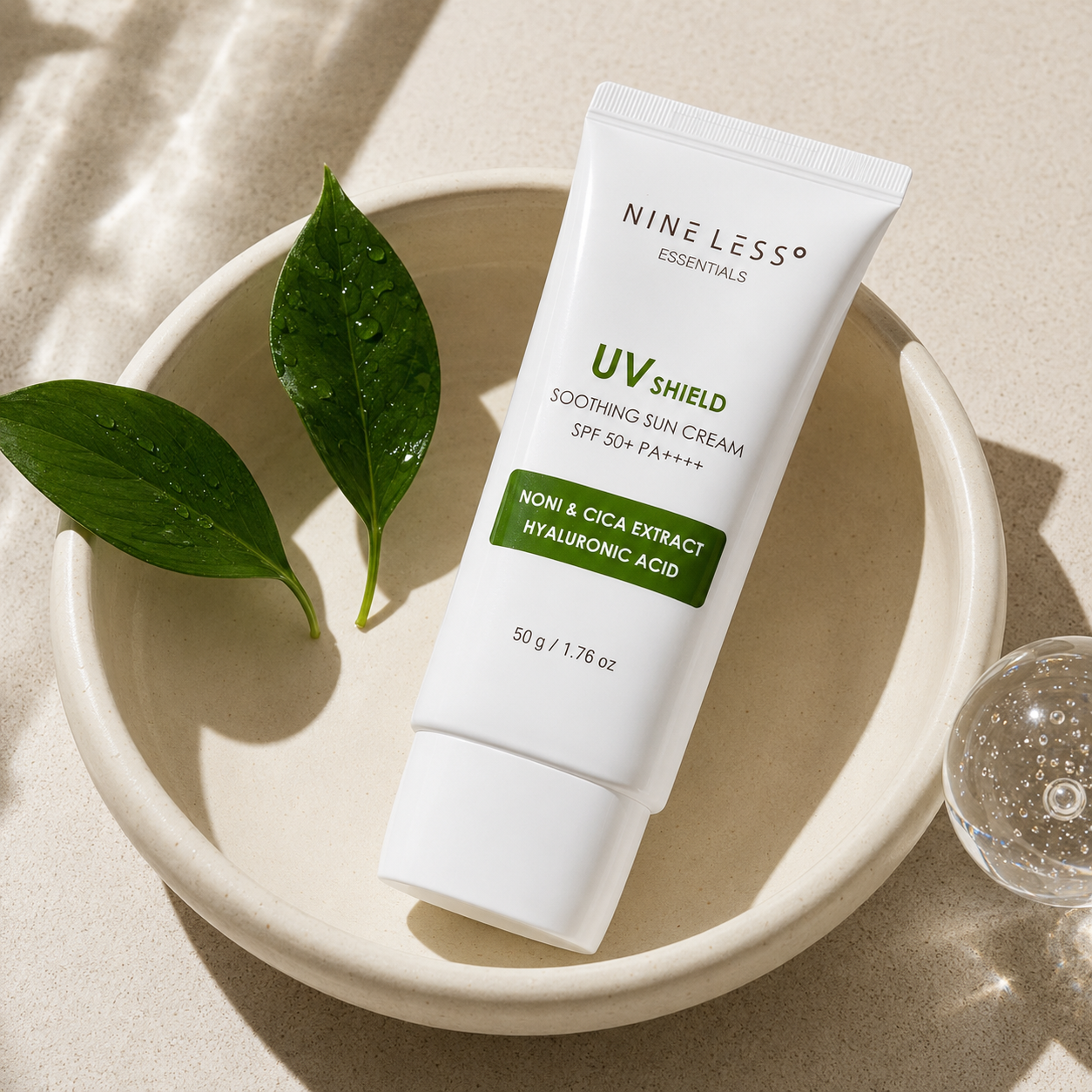 Essentials UV Shield Soothing Sun Cream SPF50+/PA++++ 50g