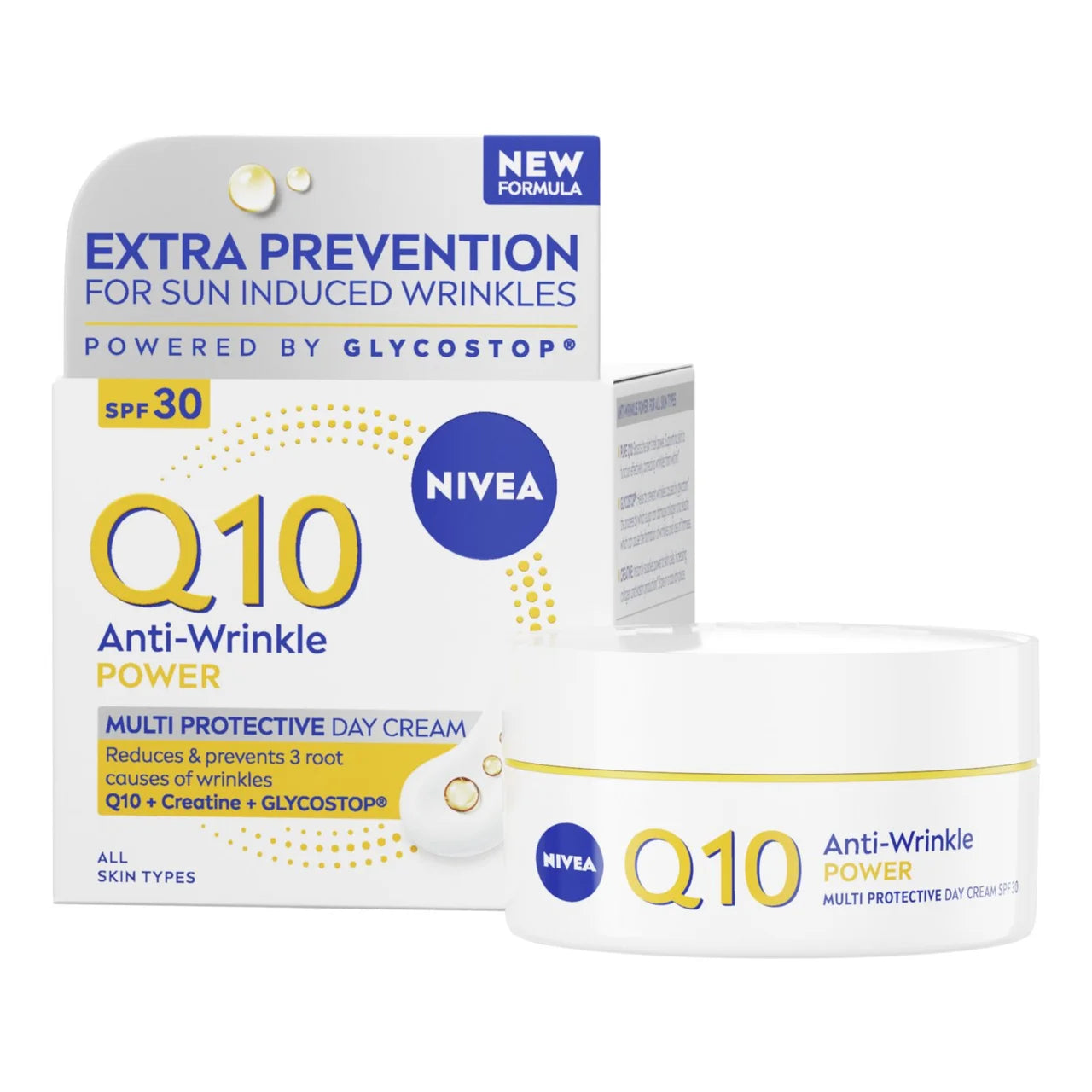 NIVEA Q10 Anti-Wrinkle + Firming Day Cream SPF15 50ml