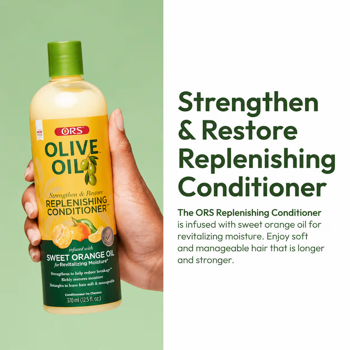 ORS Olive Oil Sweet Orange Oil Replenishing Conditioner - 362ml