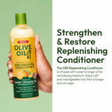 ORS Olive Oil Sweet Orange Oil Replenishing Conditioner - 362ml