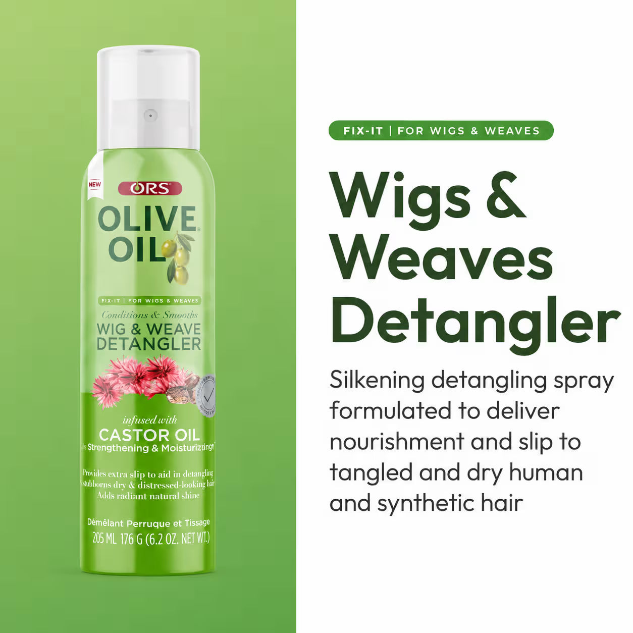 ORS Olive Oil Wig & Weave Detangler (216ml)