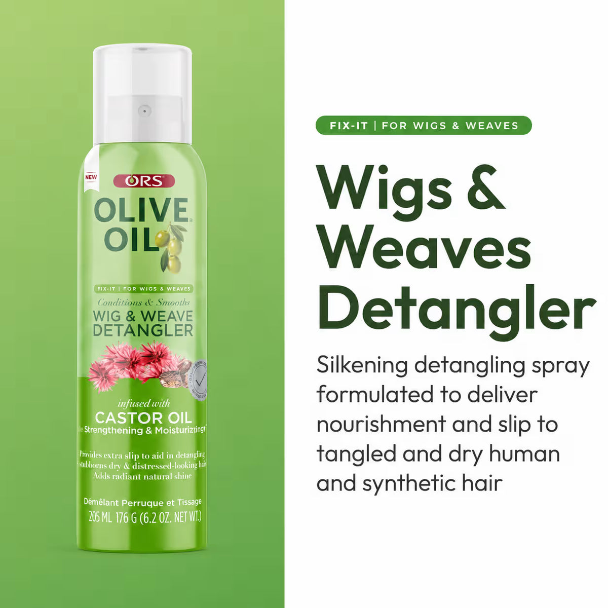 ORS Olive Oil Wig & Weave Detangler (216ml)