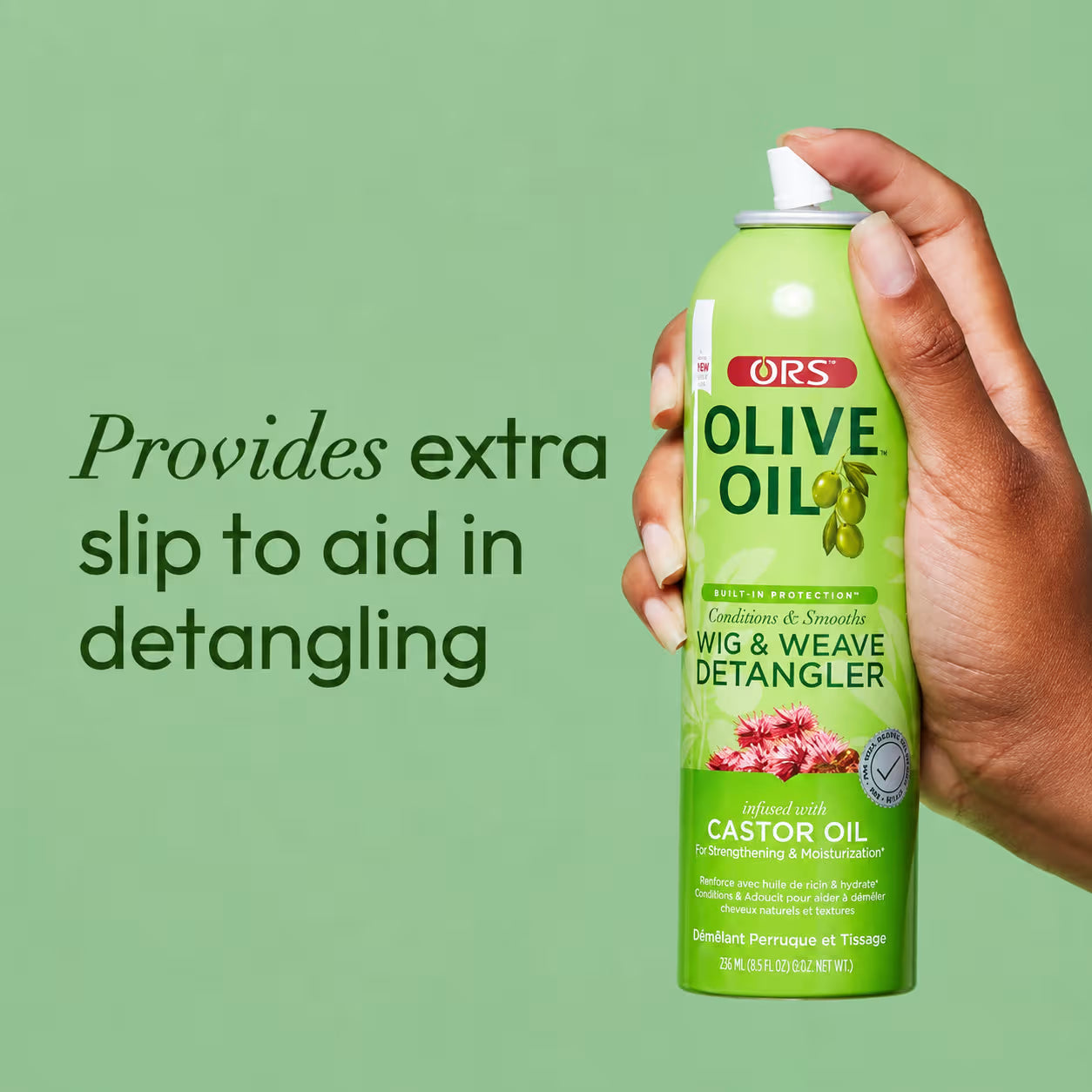 ORS Olive Oil Wig & Weave Detangler (216ml)