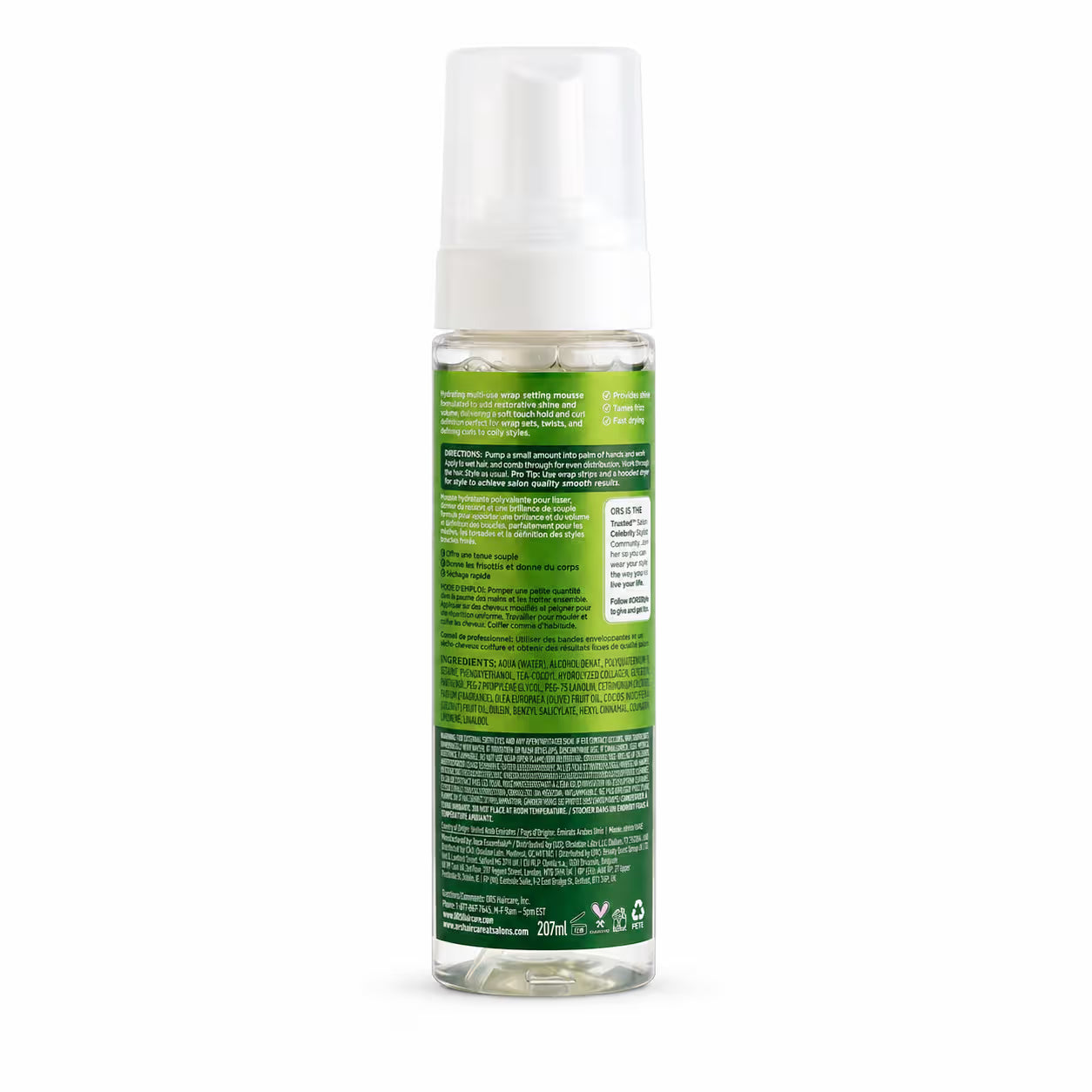 ORS Olive Oil Wrap/Set Mousse - 207ml