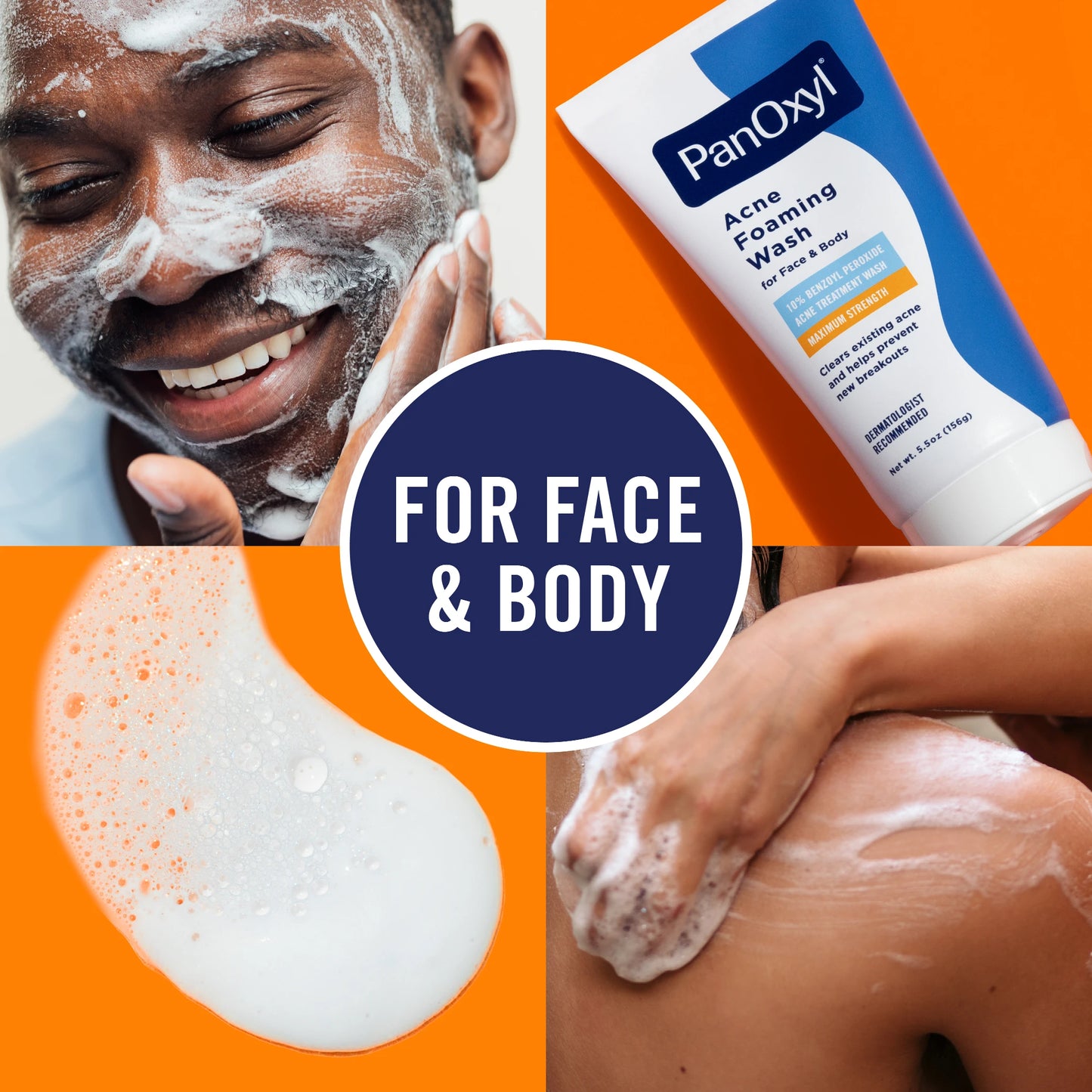 PanOxyl Acne Foaming Wash 10% Benzoyl Peroxide 5.5oz