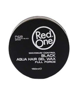 Red One Aqua Hair Gel Wax 150ml - Black