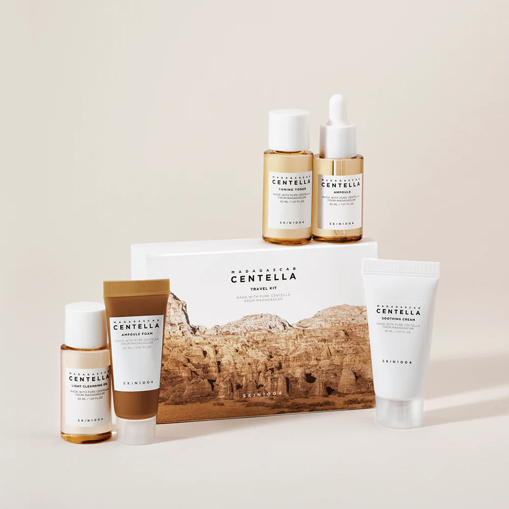 SKIN1004 Madagascar Centella Travel Kit -  5-Piece K-Beauty Set