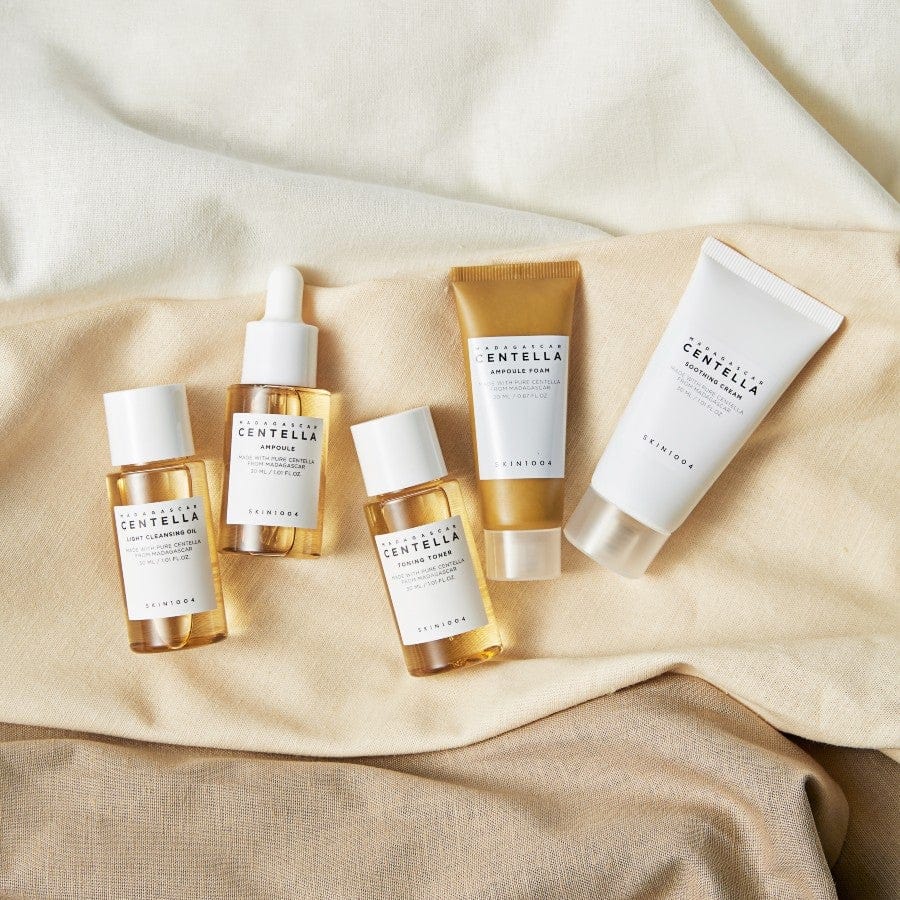 SKIN1004 Madagascar Centella Travel Kit -  5-Piece K-Beauty Set
