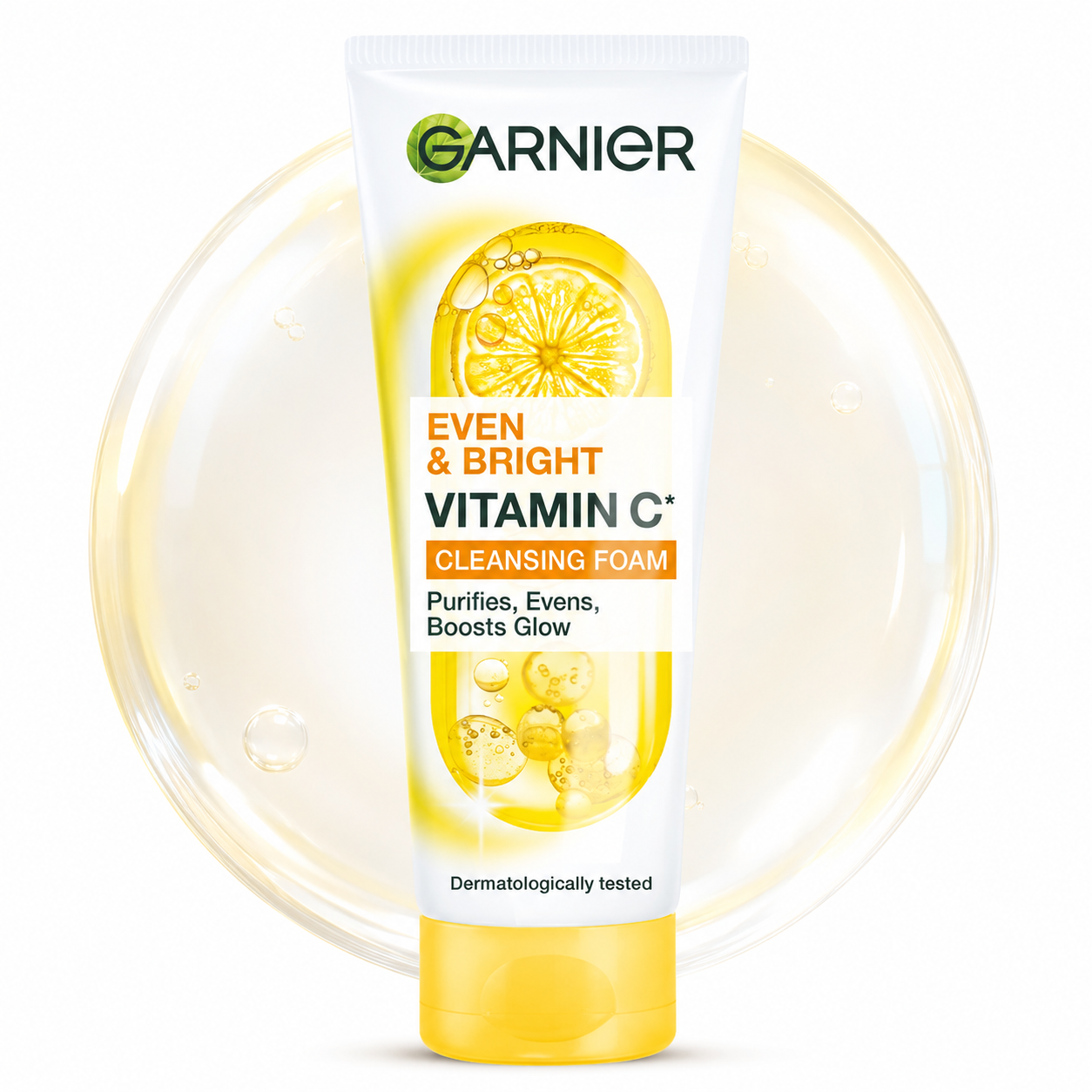Garnier Even & Bright Vitamin C Cleansing Foam 100ml