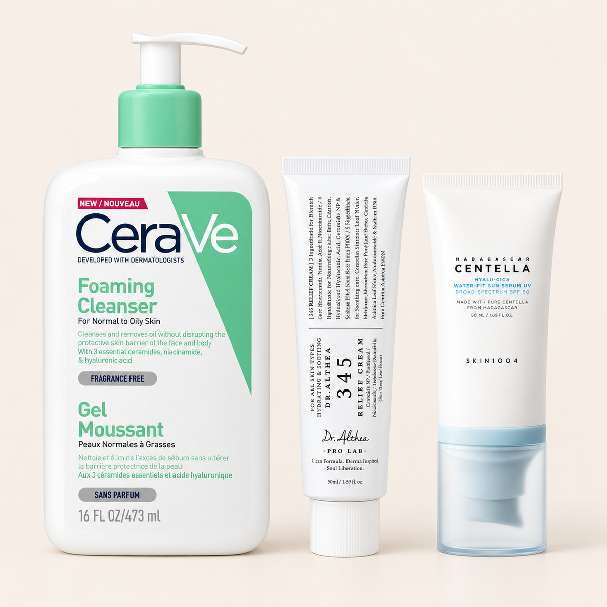 Facial Beginner Skincare Kit: Combination to Oily Skin