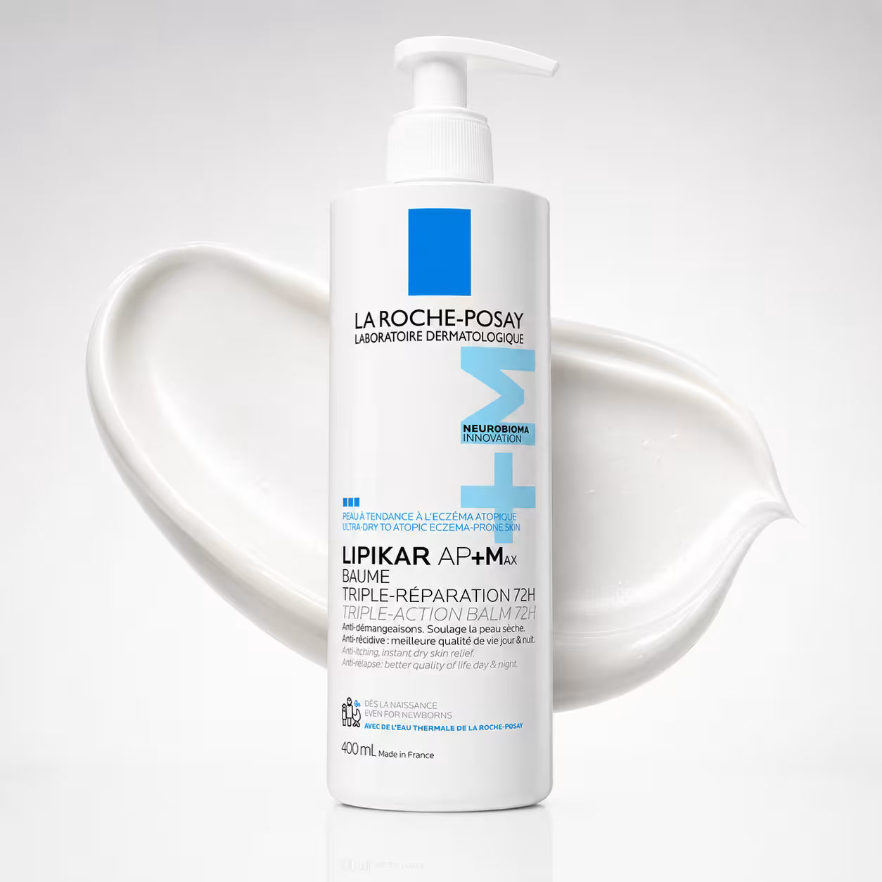 La Roche-Posay Lipikar Balm AP+Max for Ultra-Dry & Eczema-Prone Skin 400ml